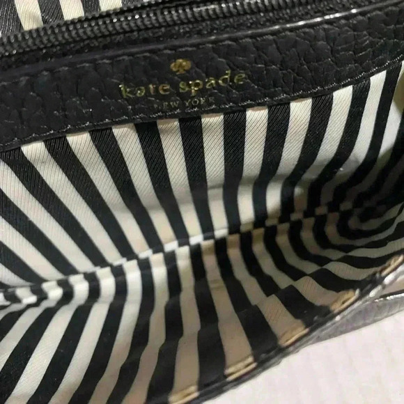 Kate spade Black pebbled leather crossbody handbag - Picture 12 of 14